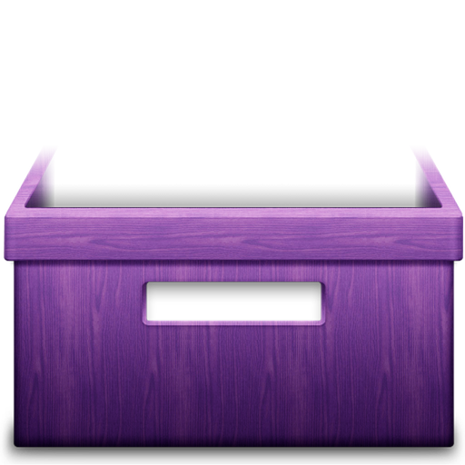 Wooden Stack Purple Icon 512x512 png